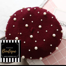 Load image into Gallery viewer, Pearl Beret
